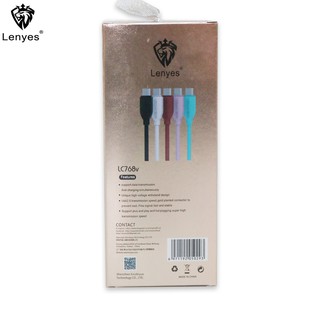 Cáp Sạc Nhanh Type-C , Lightning , Micro USB cho Iphone , Android ... Cáp sạc nhanh 3.0 Lenyes LC768
