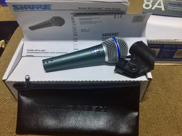 Microphone shure beta 58, Mic shure, micro beta 58A