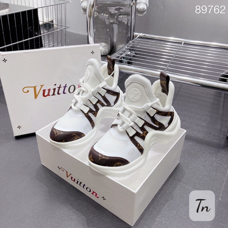 giày thể thao lv đế cong, sneaker lv super fullbox