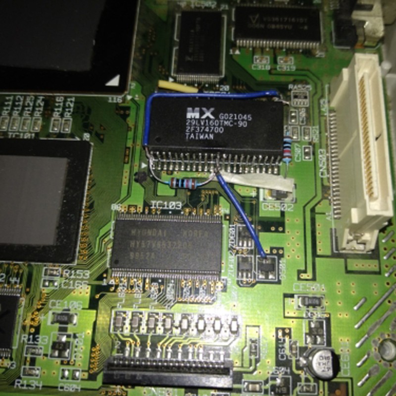 Chip BIOS MX29LV160TMC-90 Bootloader thay thế cho bo mạch chủ Dreamcast VA1 VA2