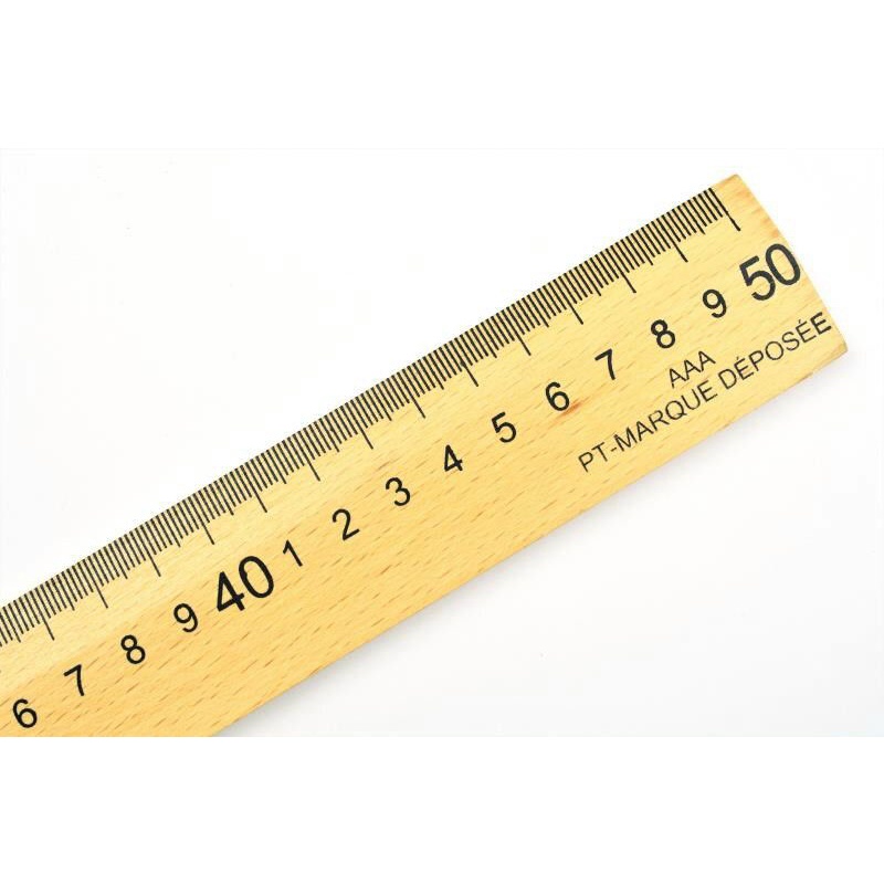 Thước Gỗ Thẳng 50cm