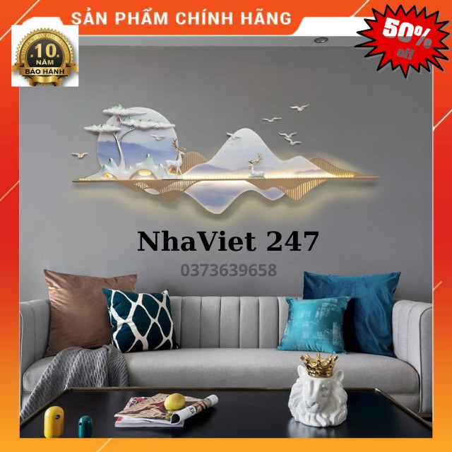 Tranh Treo Tường Trang Trí Nhà Cửa -Nghệ Thuật Phù Điêu Gốm Nổi ,Họa Tiết Thiên Nhiên Hùng Vĩ mã 112