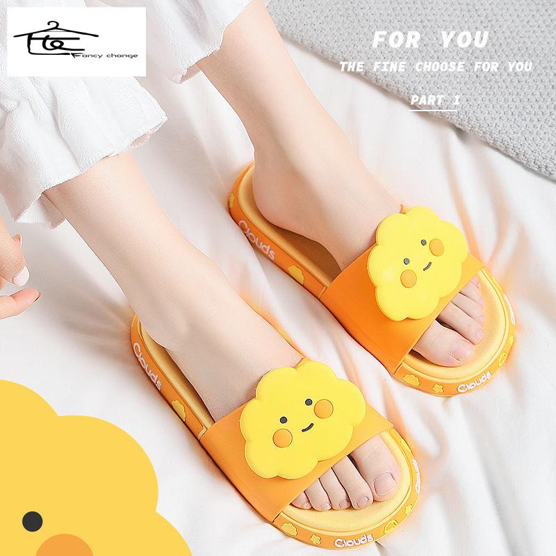 Dép Đi Trong Nhà Đế Mềm Chống Trượt Họa Tiết Hoạt Hình Thời Trang Mùa Hè Cho Nữ