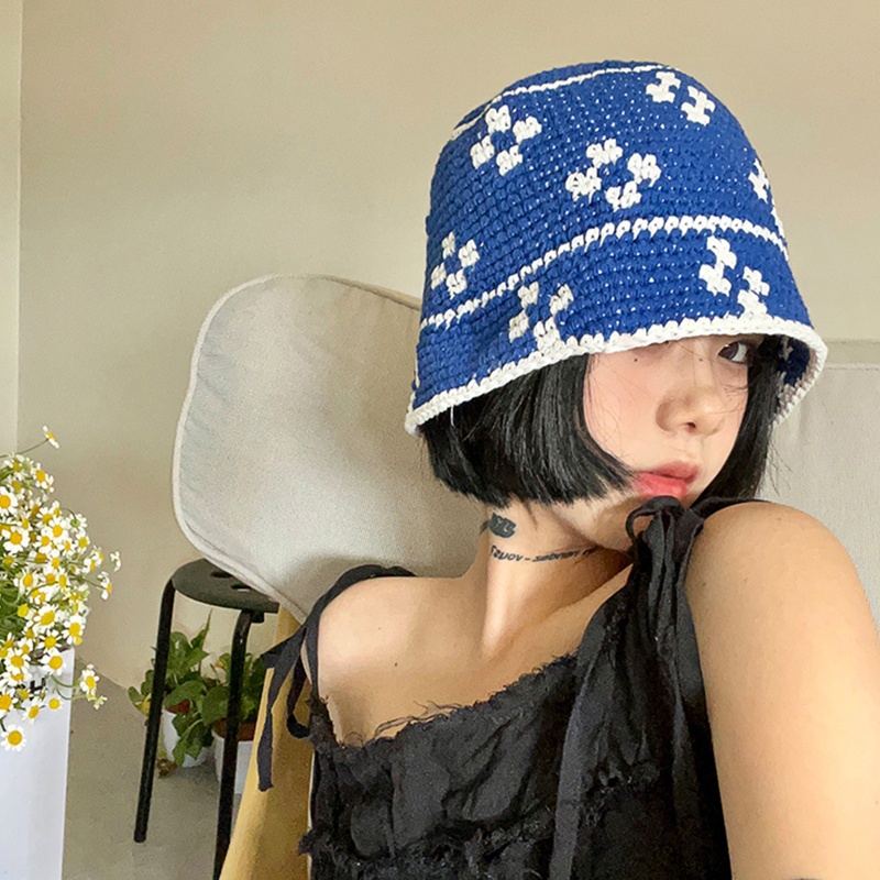 Nón Tai Bèo Đan Móc Mềm Mại Siêu Nhẹ Thời Trang Cho Nữ