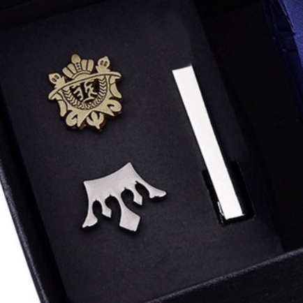 Bộ Cà vạt 6cm làm Quà tặng cho nam, gồm Cà vạt bản nhỏ, Kẹp cà vạt, Ghim cài áo thời trang Nam CCV-05A