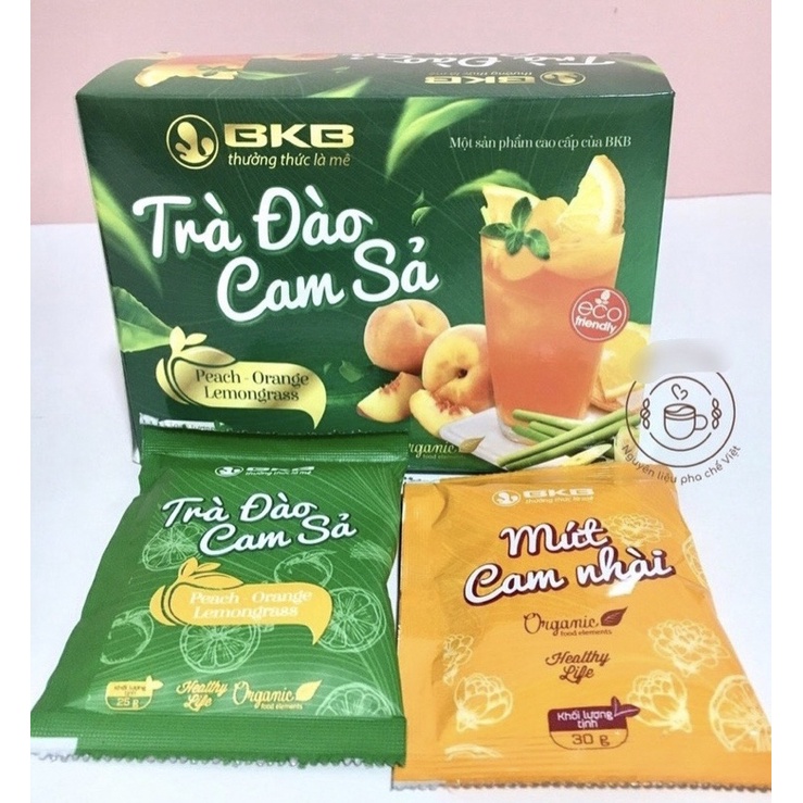 Trà đào cam sả Organic BKB 275g