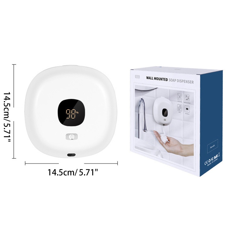 Nev Bình Đựng Xà Phòng Dung Tích 300ml Cảm Biến Tự Động Không Tiếp Xúc Đa Dạng Cho Phòng Tắm
