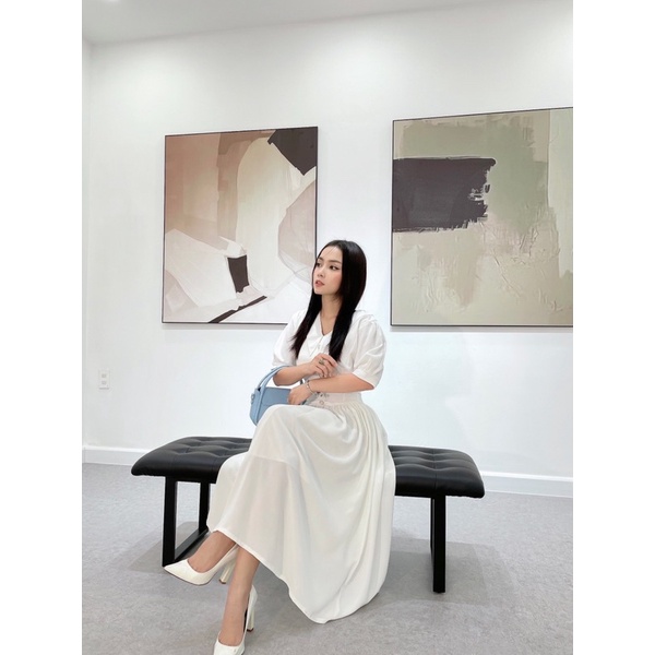 Đầm tiểu thư cổ Peter