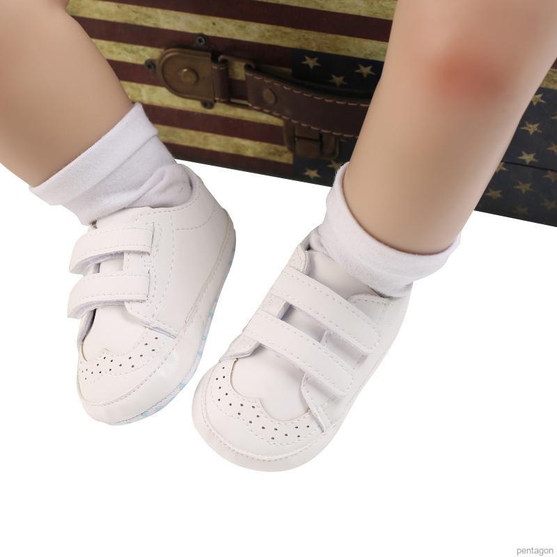 Giày sneaker tập đi đế mềm chống trượt xinh xắn dành cho bé từ 0-18 tháng tuổi