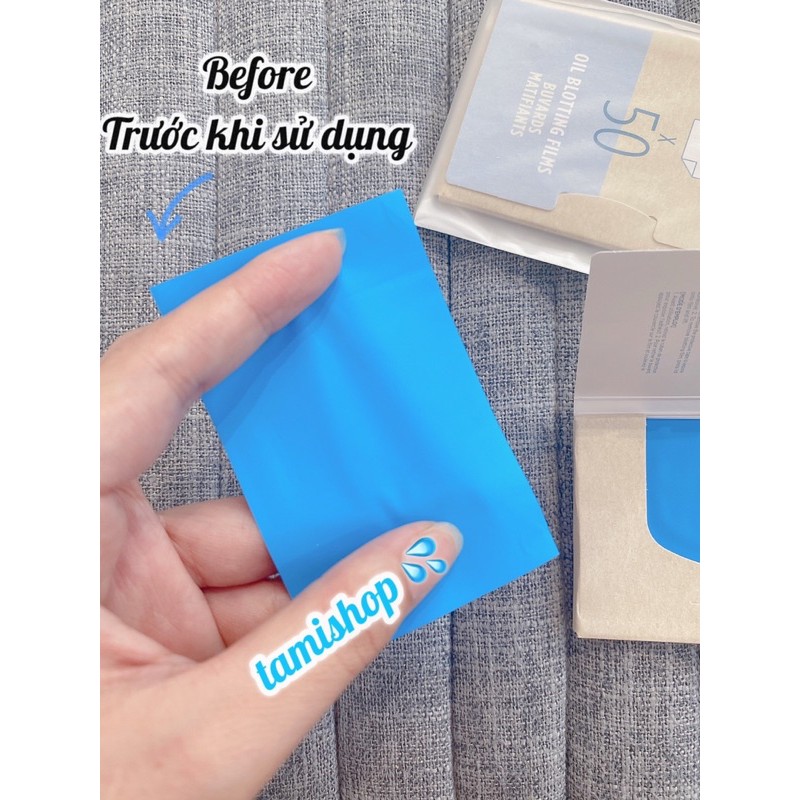 GIẤY THẤM DẦU OIL BLOTTING FILMS | BigBuy360 - bigbuy360.vn
