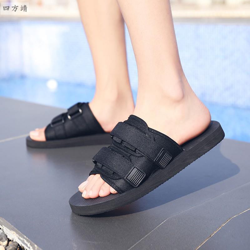 Giày Sandal Mũi Vuông Size Lớn Thời Trang Dành Cho Nam