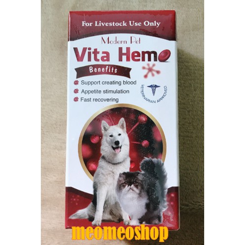 THUỐC BỔ MÁU VITA HEMO 100ml