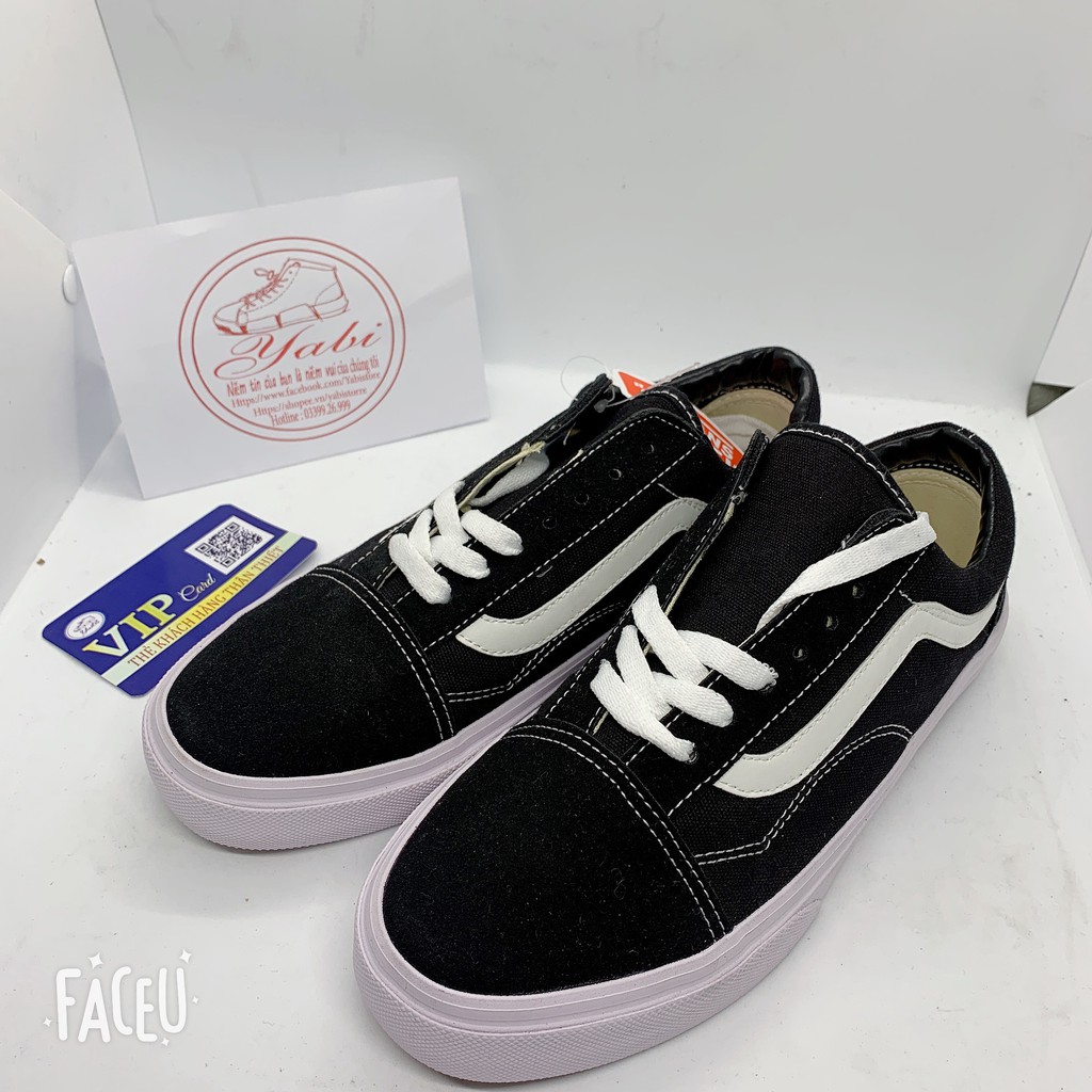 [ Hot Trend - Hàng cao cấp ] Giày thể thao van old skool đen nhung cao cấp - Yabi storre | BigBuy360 - bigbuy360.vn