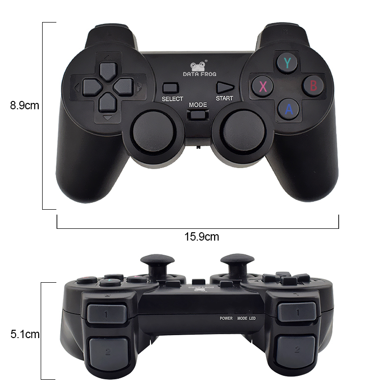 2 Tay Điều Khiển Không Dây Cho Game Stick Lite M8 / PC / Máy game giả lập / Game box / Điện Thoại Android Kết Nối USB