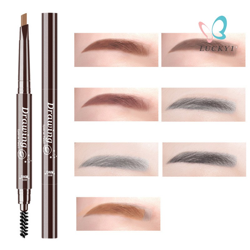 (Hàng Mới Về) Bút Chì Kẻ Lông Mày Hai Đầu Lâu Trôi Chống Thấm Nước | BigBuy360 - bigbuy360.vn