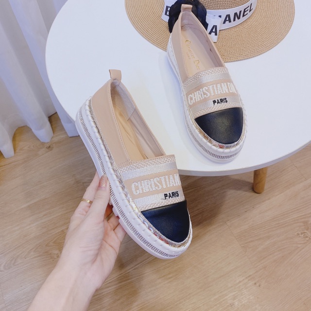 GIÀY TOM VIỀN ĐÁ ĐẾ CAO 4cm