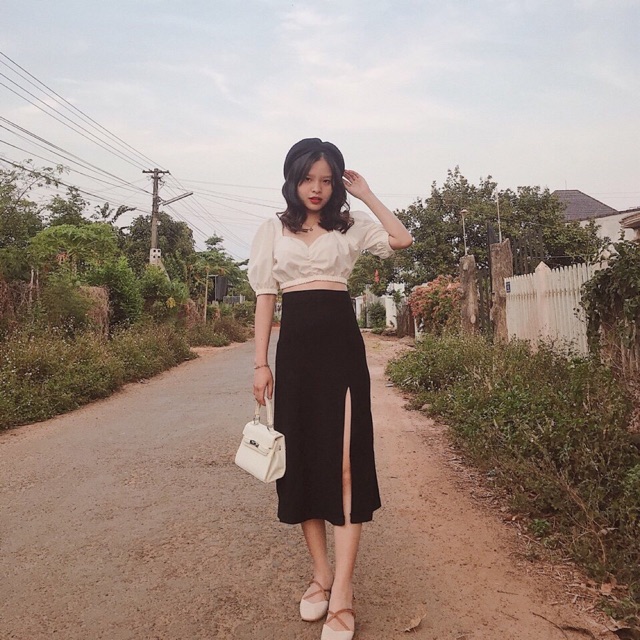 Chân Váy Xẻ Tà 💕