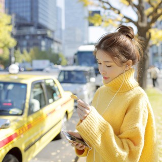 Ulzzang Áo len cổ lọ dáng oversize Al137 HQ