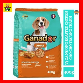 [400gram💯] Thức Ăn Cho Chó Trưởng Thành Ganador Adult Roasted Chicken Flavor (Vị Gà Nướng) 400gr