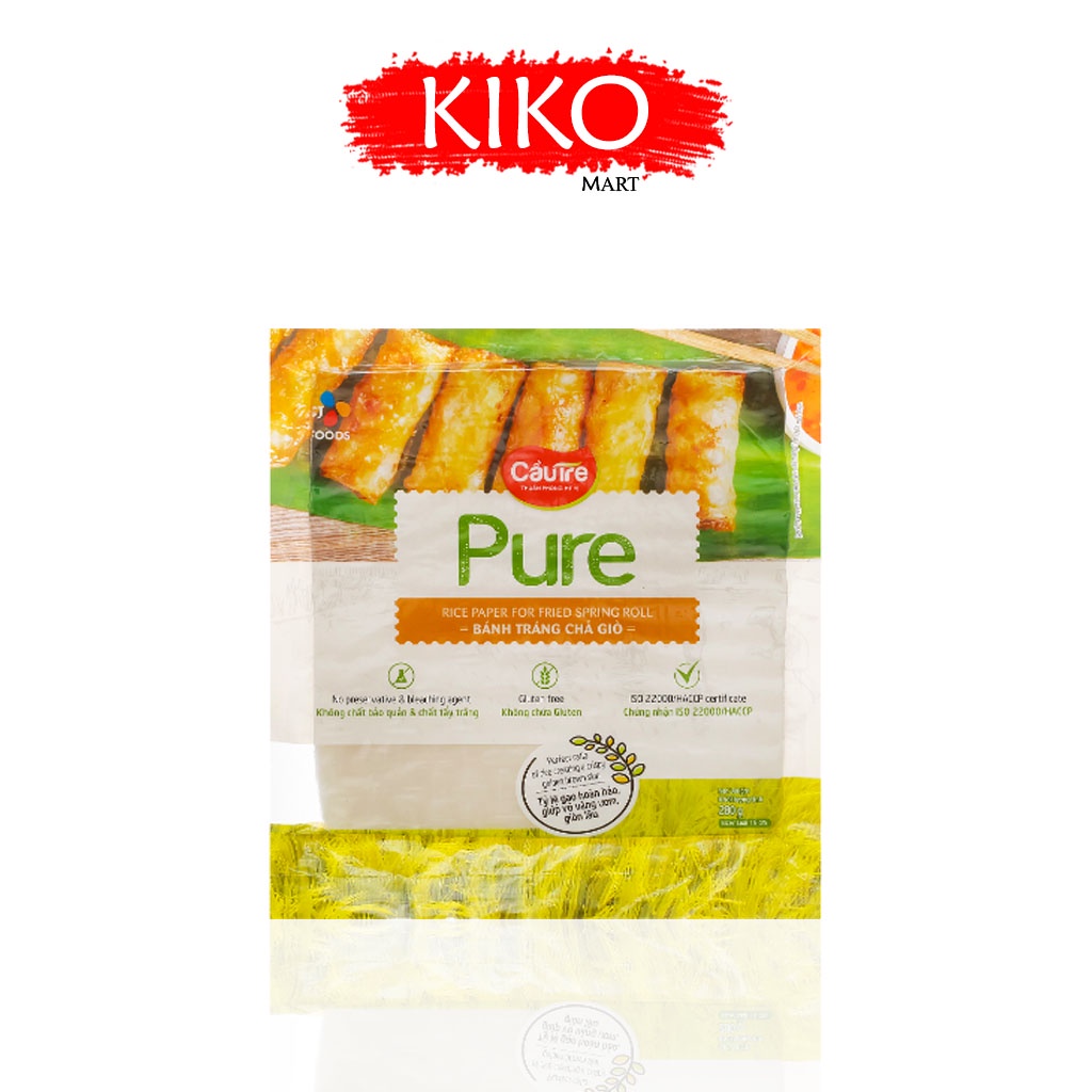 Bánh tráng CHẢ GIÒ Cầu Tre CJ FOODS Bịch 280g