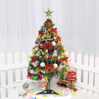 Bộ cây thông noel mini để bàn bằng nhựa PVC 60cm