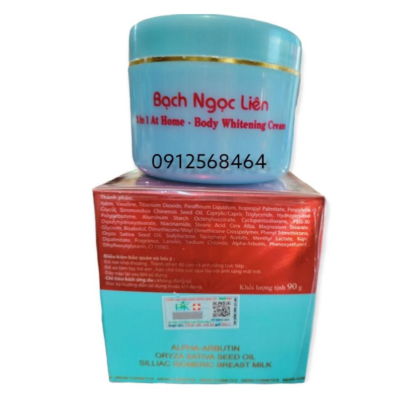 Kem Bạch Ngọc Liên Dưỡng Trắng Da Toàn Thân