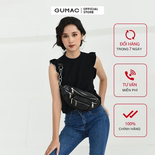 Áo len nữ phối tay bèo AA9213 GUMAC