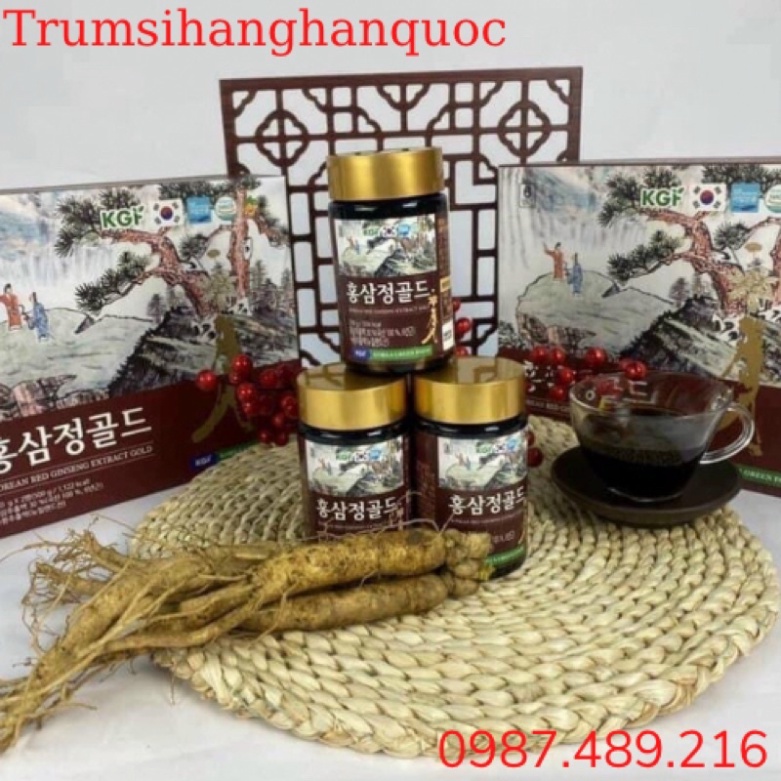 CAO HỒNG SÂM CAO CẤP KGF 100%HÀN QUỐC, Hộp 2 lọ x 250gr