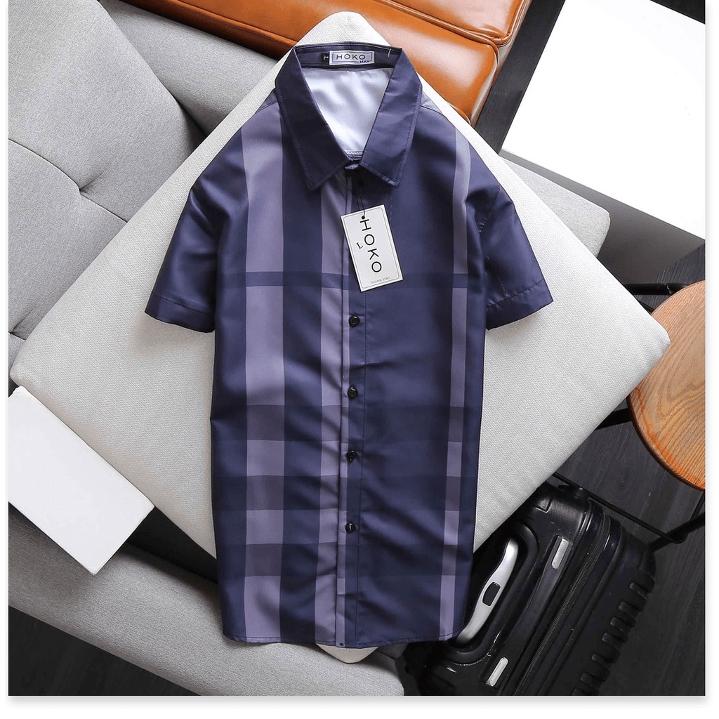 ÁO SƠ MI 3D NAM SỌC CARO CỰC CHẤT , ĐẸP , BAO NGẦU CHO CÁC ANH EM KME FASHION