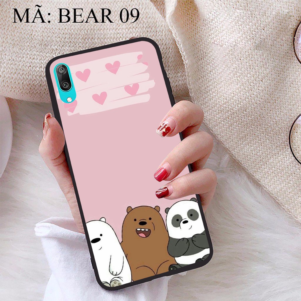 Ốp lưng Huawei Y7 Pro 2019 viền dẻo TPU BST Gia Đình Nhà Gấu