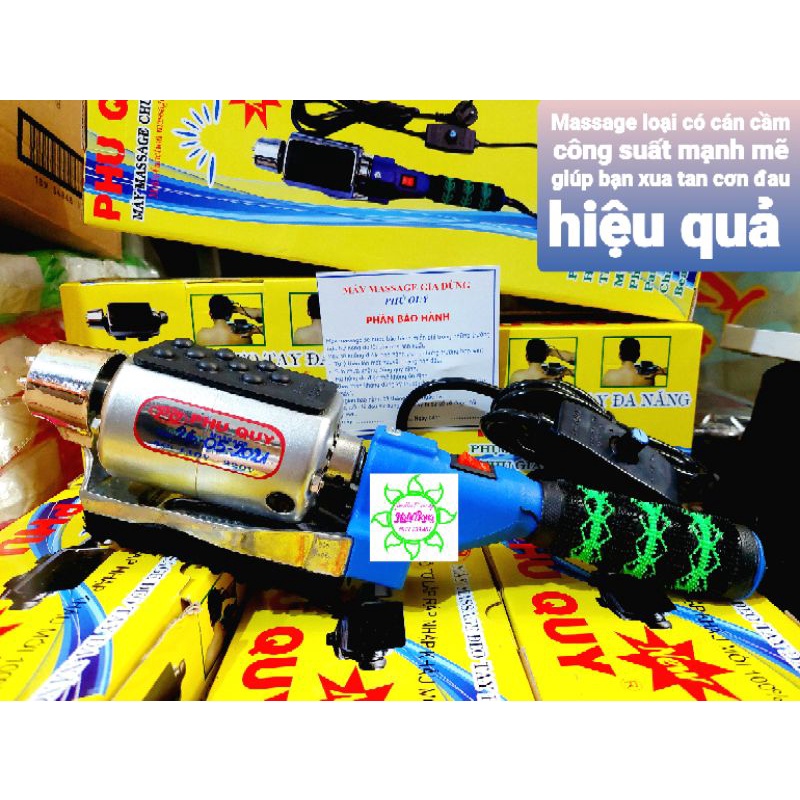 ✅ Máy massage Phú Quý loại cầm đeo tay/có cán cầm.
