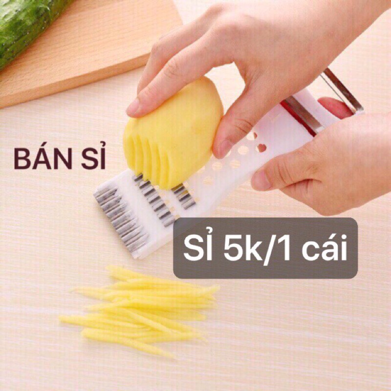 Nạo sợi củ quả nao cà rot, xu hào, nạo vỏ khoai đa năng