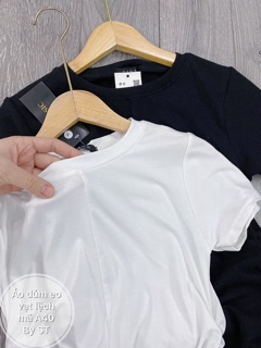 Áo vạt lệch dúm eo nữ A40