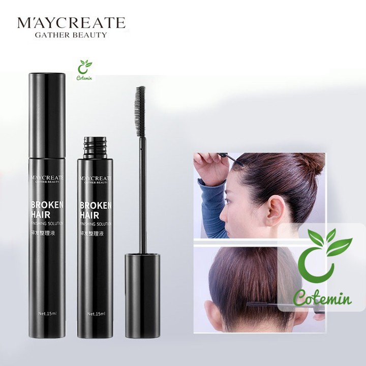 Chuốt tóc Mascara tạo kiểu tóc đẹp vuốt tóc con gọn vào nếp phụ kiện mini bỏ túi xách tiện dụng