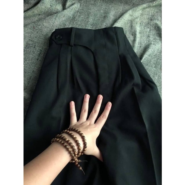 QUẦN TÂY KIỂU CÀI NÚT LỆCH LƯNG SIÊU CAO