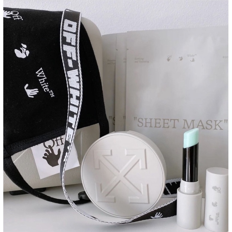 Set Off-White x Amore Pacific Protection box - Bộ trang điểm và dưỡng da