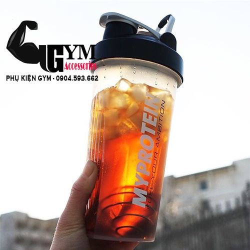 Bình lắc bình đựng nước Shake bottle Myprotein 700ml
