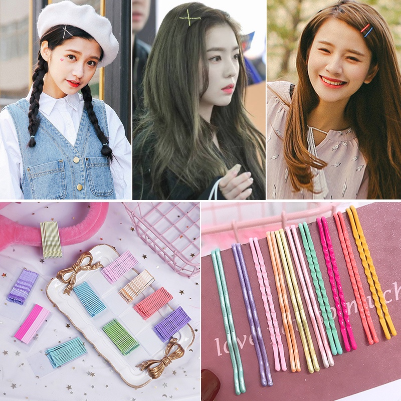 Set 10 Kẹp Tóc Phong Cách Hàn Quốc Thời Trang Cho Nữ