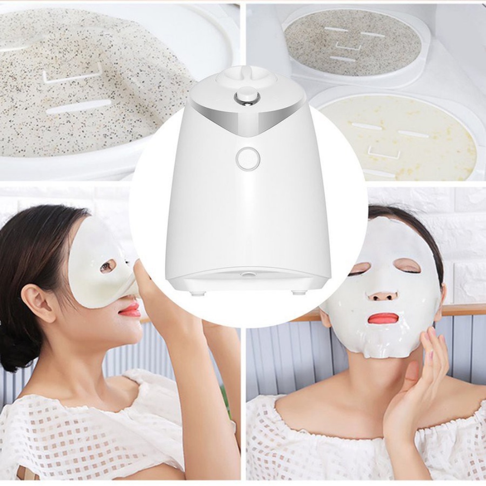 Máy Làm Mặt Nạ Rau Củ Tự Nhiên Ckeyin MR499 - An Toàn Cho Da - Dưỡng Da Thông Minh - Tặng Kèm Collagen - Hàng Chính Hãng