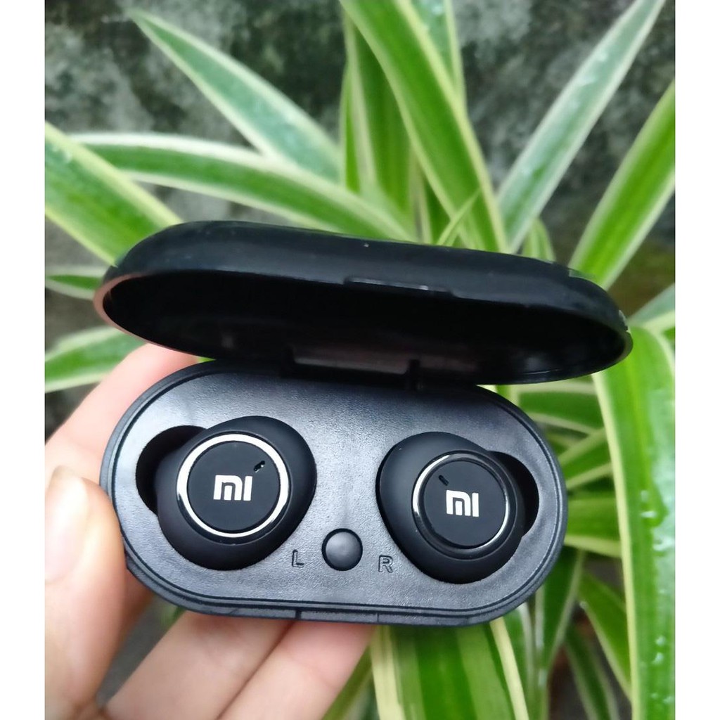 Tai nghe Bluetooth Mini không dây xiaomi Chính hãng redmi 2 Bluetooth 2 Tai Có Dock Sạc Bảo Hành 12 tháng
