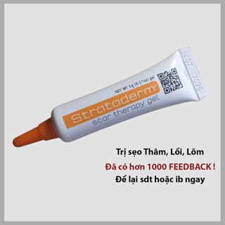 STRATADERM - Gel Hỗ Trợ Phục Hồi Sẹo - Hàng Chính Hãng Thuỵ Sĩ tuýp 10g