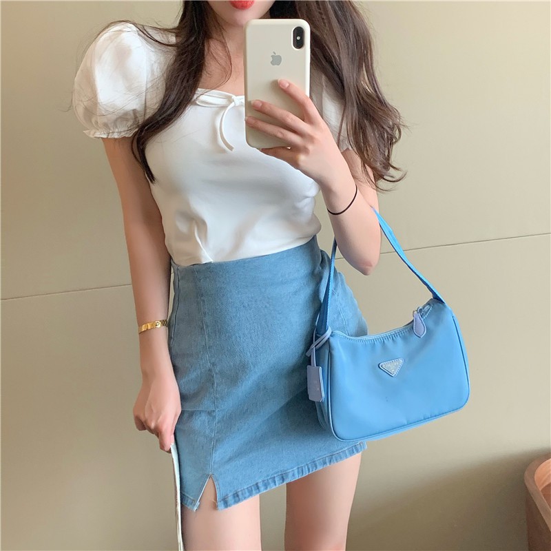 Chân váy jean nữ dáng ôm mini Emilyshop