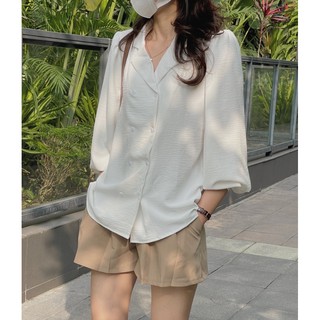 áo somi Audrey cổ vest 8636