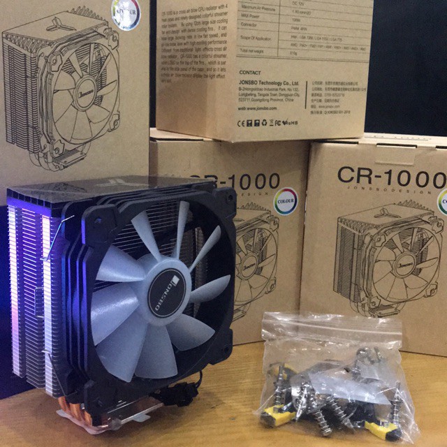 Tản nhiệt khí Jonsbo CR-1000 RGB 2020 | Shopee Việt Nam