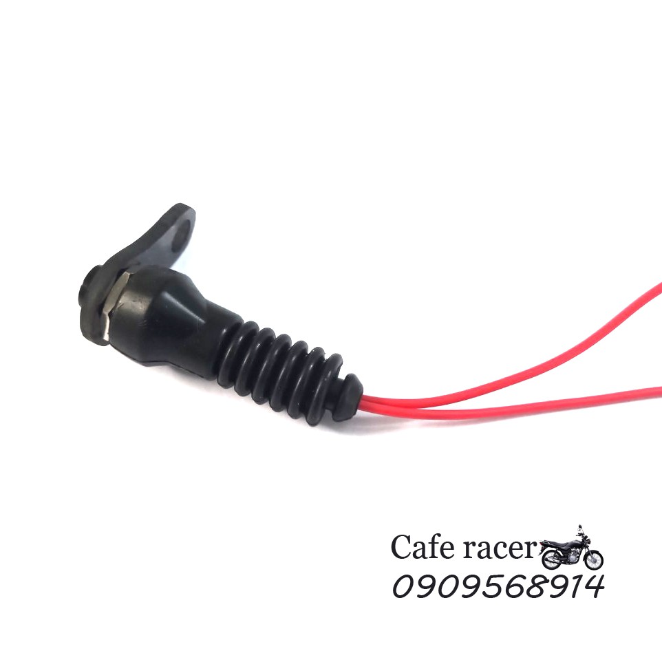 Công tắc inox có pat lắp ốp silicon chống nước loại 12mm