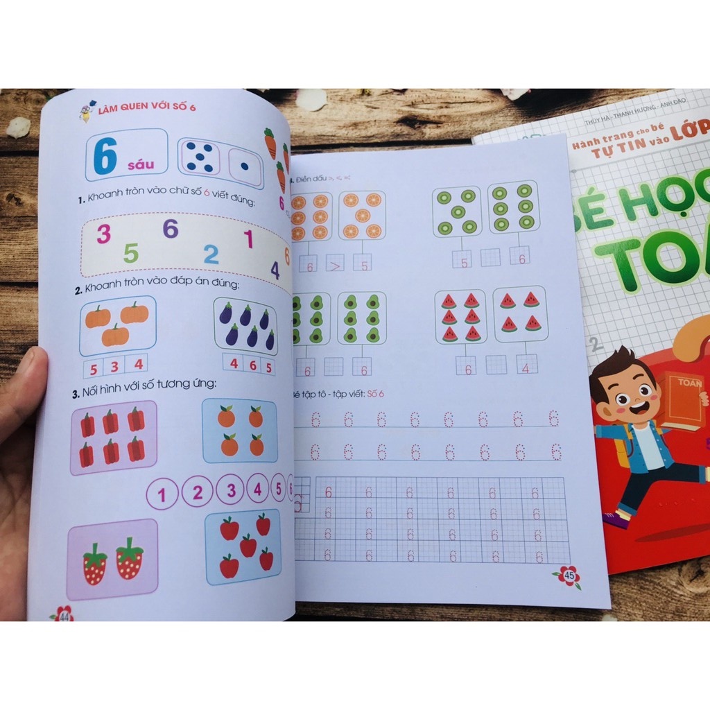Sách - Toán Tư Duy Cho Bé 4-6 Tuổi