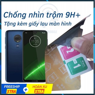 Dán chống nhìn trộm LG G7, G7 Plus, G8 - Dán cường lực dẻo nano 9H+