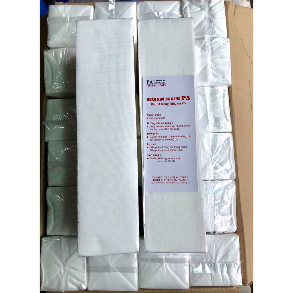 KHĂN GIẤY LAU MẶT TRONG THẨM MỸ, SPA loại 1 (250 tờ/cây)