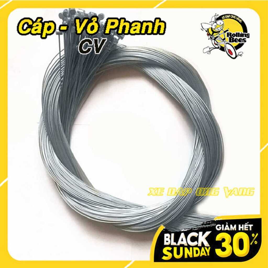 Ruột Cáp, Ruột Vỏ Dây Phanh Trước Sau Xe Đạp Phổ Thông, Xe Đạp Thể Thao