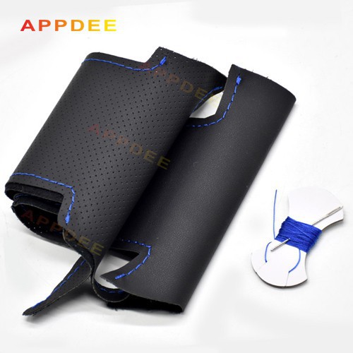 Vỏ Bọc Vô Lăng Bằng Da Bò Màu Đen Cho Honda Civic 8 2006-2009  2007 2008